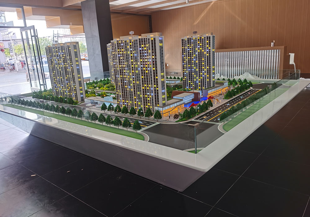 山西晉景：建筑沙盤模型景觀與建筑燈光制作工藝是什么？