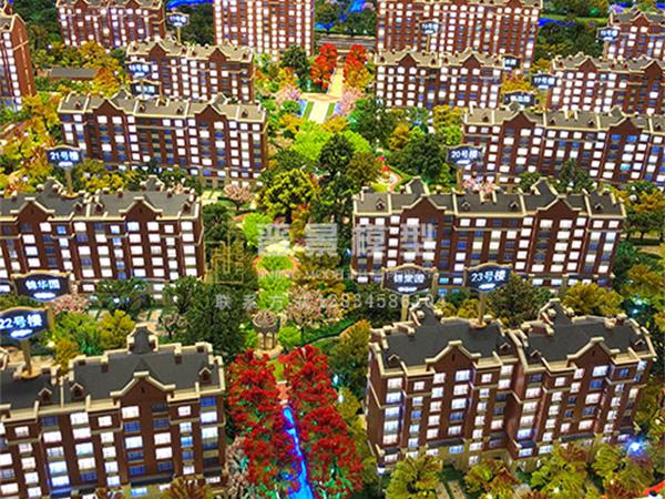 晉景模型有限公司：房地產(chǎn)銷售模型建筑沙盤模型制作要點(diǎn)有幾項(xiàng)？